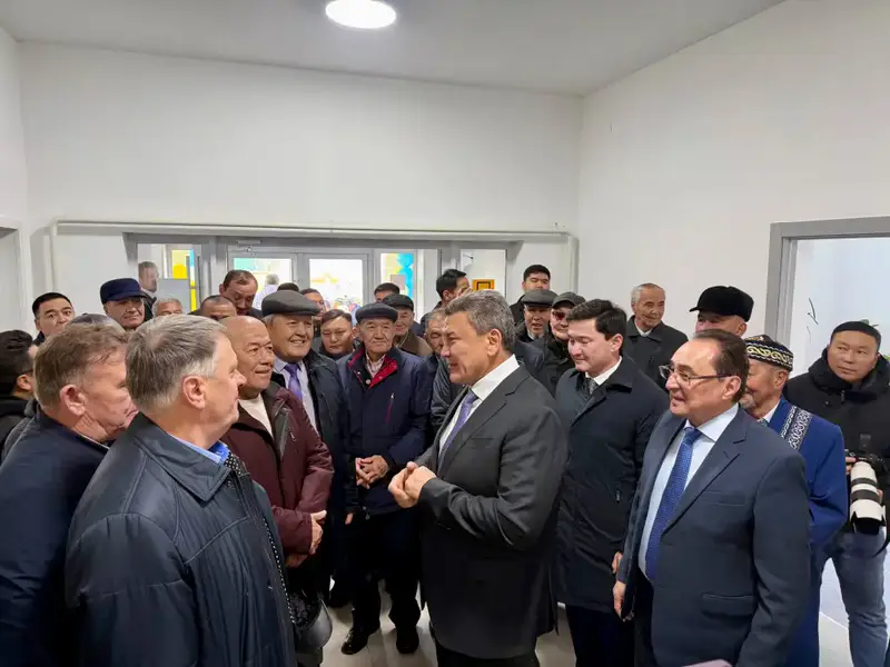 В селе Еңбек Есильского района открылась новая начальная школа на 50 мест (3)