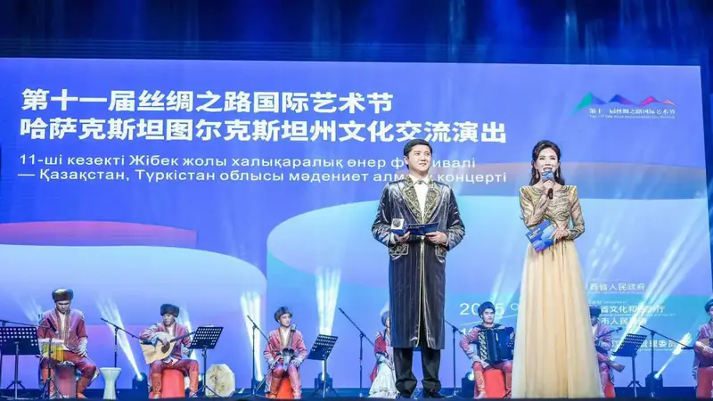 Участие Туркестанских артистов в фестивале Шёлкового пути способствует культурному обмену и укреплению связей с Китаем Астане