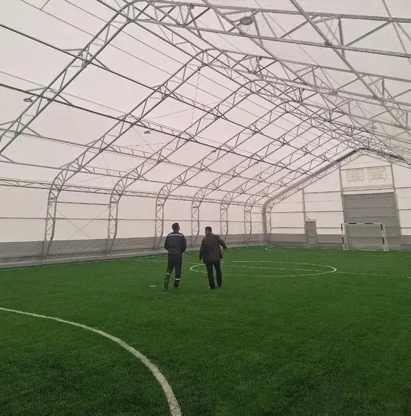 В посёлке Мойынты Шетского района появился крытый футбольный стадион (3)