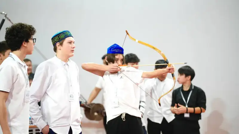 Телетурнир «Жас мерген» по стрельбе из лука: развитие национального спорта среди молодежи ВКО Астане