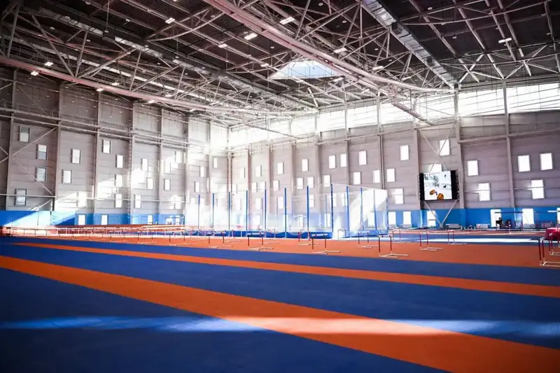 Президент WADA ознакомился со строительством Национального спортивного университета (4)