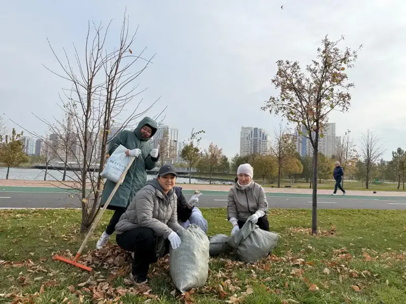 Сотрудники Комитета приняли участие в субботнике в рамках акции «Таза Қазақстан» (4)