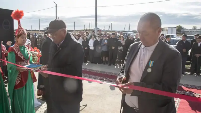 Новый спортивный комплекс открыт в селе Тандай Махамбетского района Астане