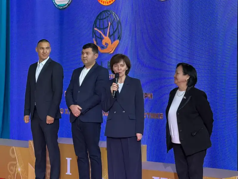 В Астане стартовал турнир Grand Prix Alem по художественной гимнастике (8)