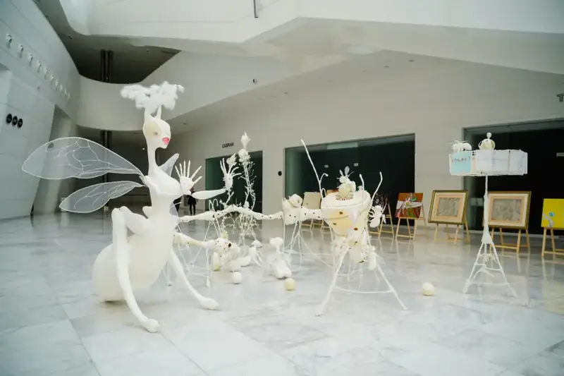 Современное искусство Центральной Азии: в Астане проходит выставка-ярмарка (2)