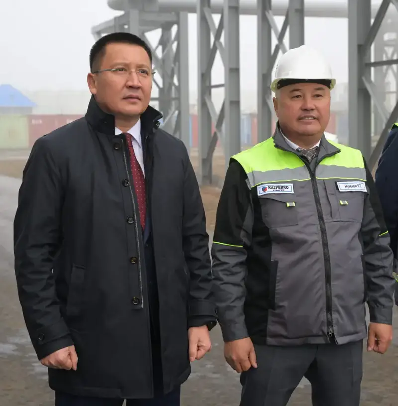 В Экибастузе открыт первый ферросплавный завод ТОО «KazFerroLimited» (6)