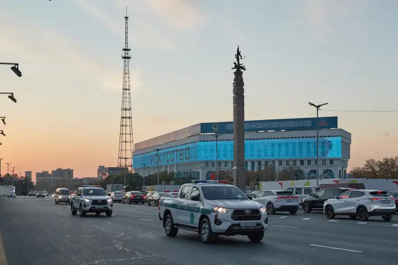 Нацгвардия в Алматы получила новые служебные автомобили (6)