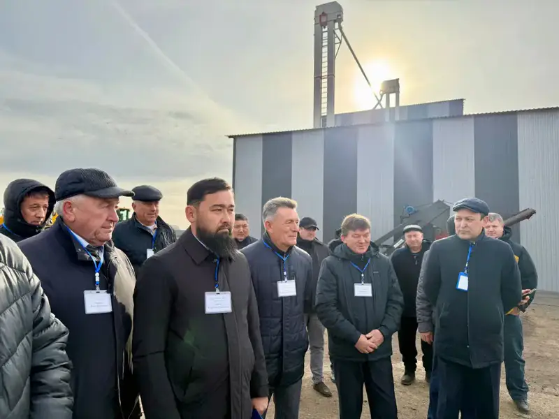 Аким области с рабочей поездкой посетил Жамбылский район (3)