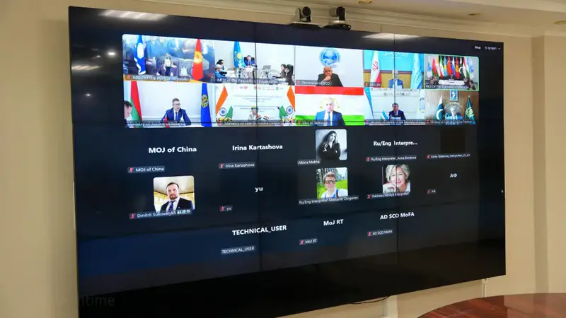 Министр юстиции РК Ерлан Сарсембаев принял участие в двенадцатом Совещании министров юстиции государств-членов Шанхайской организации сотрудничества (7)