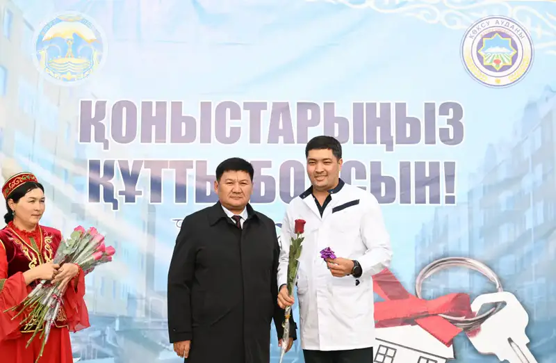 В области Жетісу сдали в эксплуатацию дом для медиков и педагогов (7)