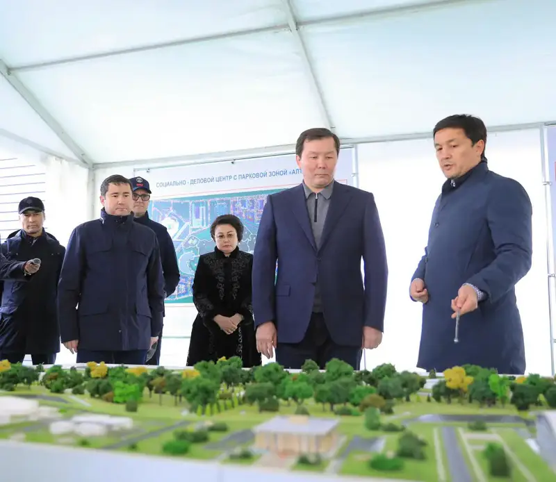 В Актобе началось строительство трёх масштабных объектов — драматического театра, стадиона и спортивного комплекса (7)