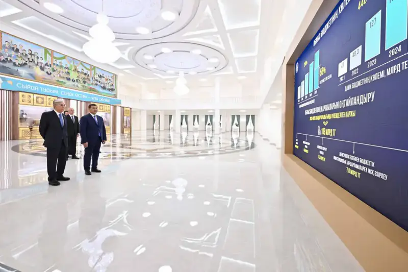 Аким Кызылординской области Нурлыбек Налибаев доложил о социально-экономическом развитии региона (3)