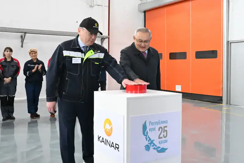 В Жетісу запущено производство нового типа аккумуляторных батарей на заводе "Кайнар-АКБ" Астане