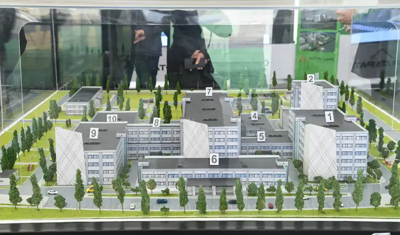 В Кызылорде строится современный медицинский центр (7)