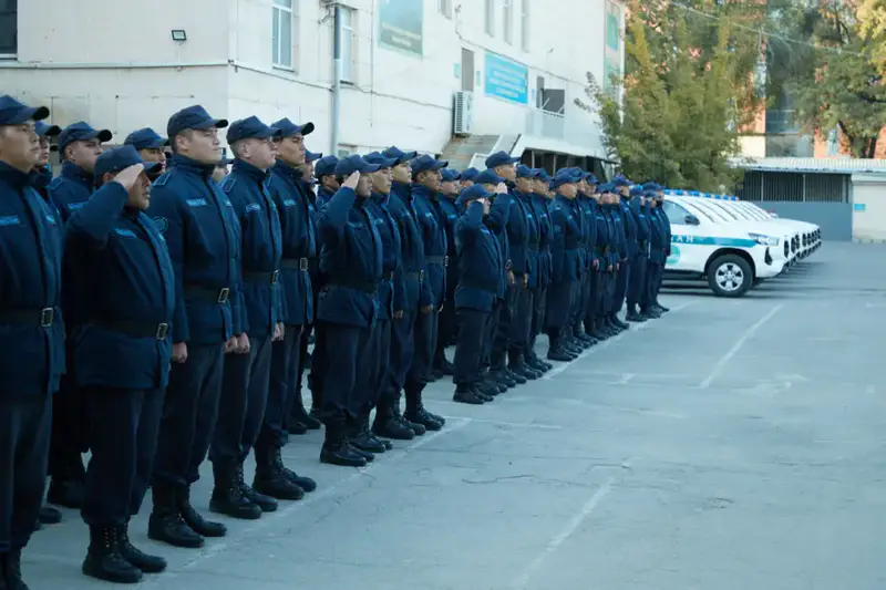 Нацгвардия в Алматы получила новые служебные автомобили (2)