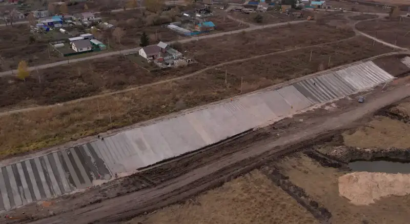 Реконструкция защитных сооружений в Кызылжарском районе активно продолжается (5)