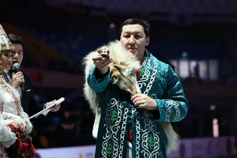 Астанада «Қазақстан барысы – 2025» XIV республикалық турнирінің ашылу салтанаты өтті (5)