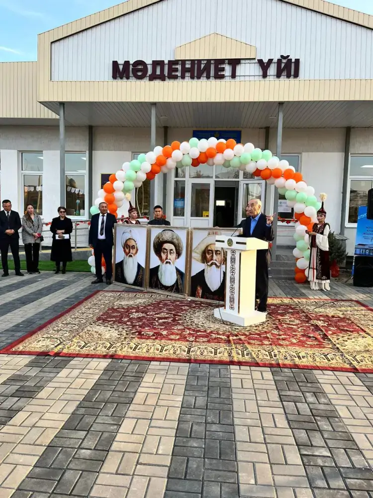 Три новых объекта в Алматинской области: вклад в культурное развитие к Дню Республики Астане
