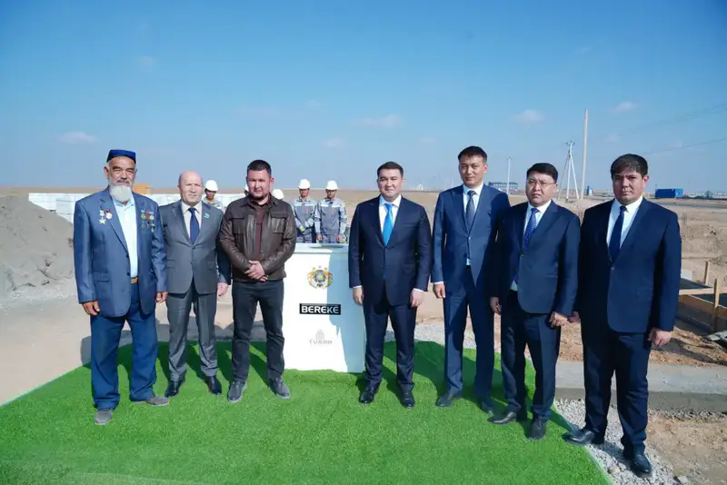 ТУРКЕСТАН: ЗАЛОЖЕНА КАПСУЛА НОВОГО ПРОИЗВОДСТВА СТОИМОСТЬЮ 7 МЛРД ТЕНГЕ НА ТЕРРИТОРИИ СПЕЦИАЛЬНОЙ ЭКОНОМИЧЕСКОЙ ЗОНЫ «TURAN» (8)