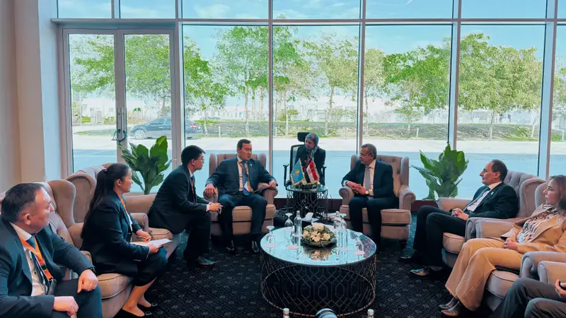 Казахстан подписал с Египтом и Узбекистаном меморандумы о сотрудничестве в области госаудита (6)