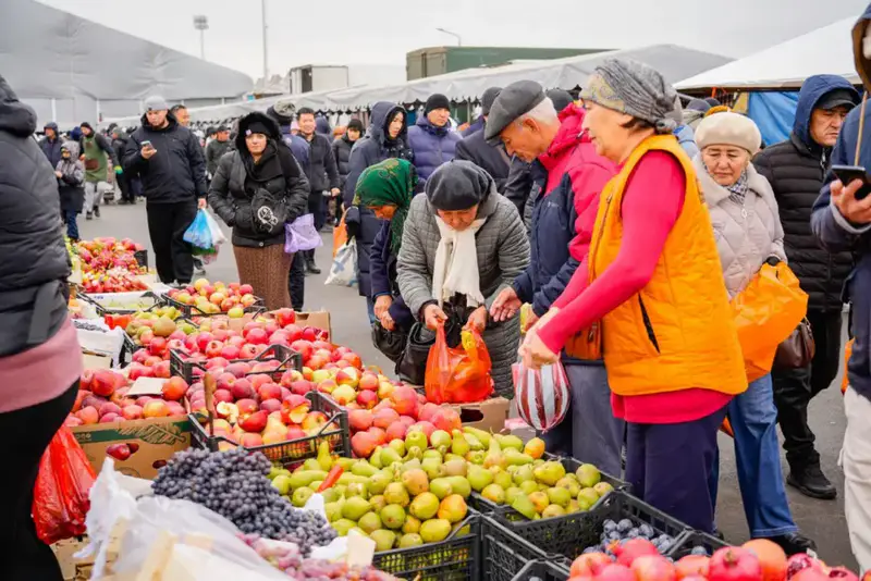 Доступные цены и 700 тонн свежих продуктов: в Астане прошла ярмарка аграриев из Карагандинской и Восточно-Казахстанской областей (7)