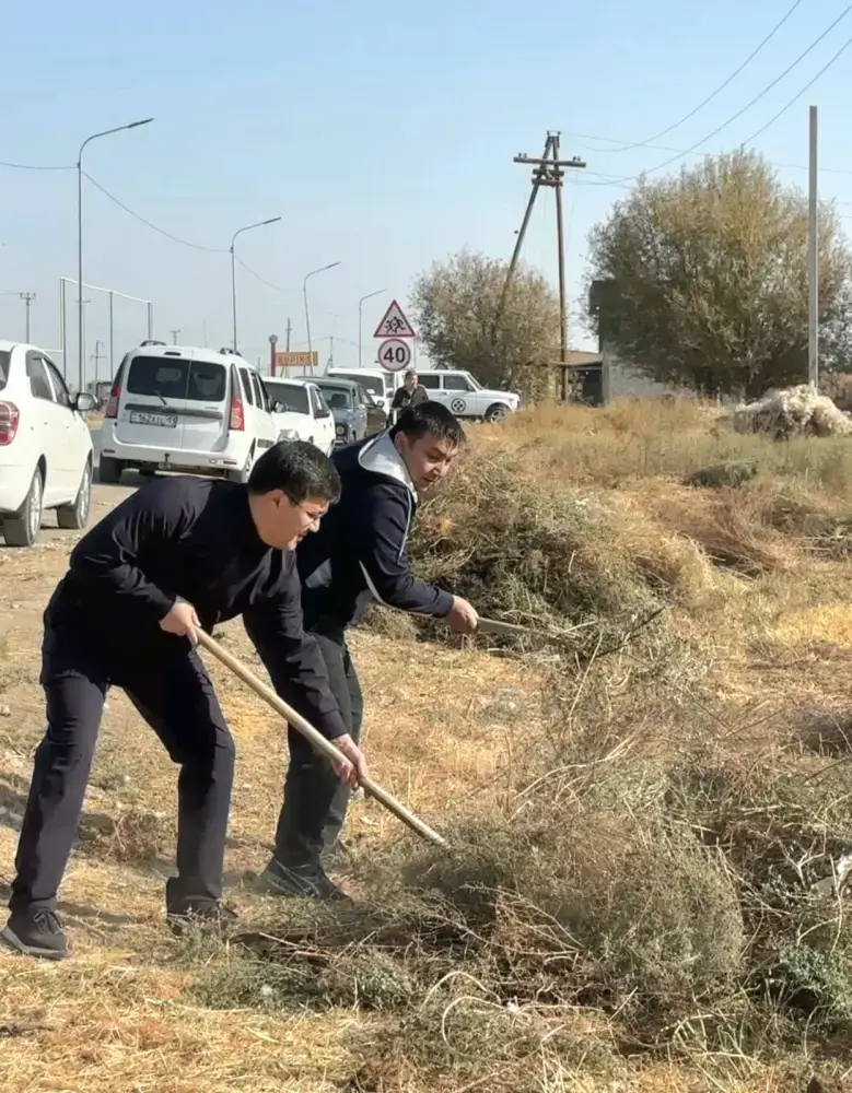 ТУРКЕСТАН: МЕЖДУНАРОДНОЕ УЧАСТИЕ В СУББОТНИКЕ В ЖЕТЫСАЙСКОМ РАЙОНЕ В РАМКАХ ПРОГРАММЫ «ТАЗА ҚАЗАҚСТАН» Астане