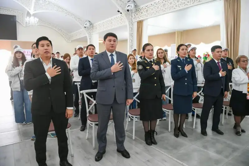 В Конаеве прошел республиканский молодежный слет 'ENBEK FEST', посвященный Году рабочих профессий Астане