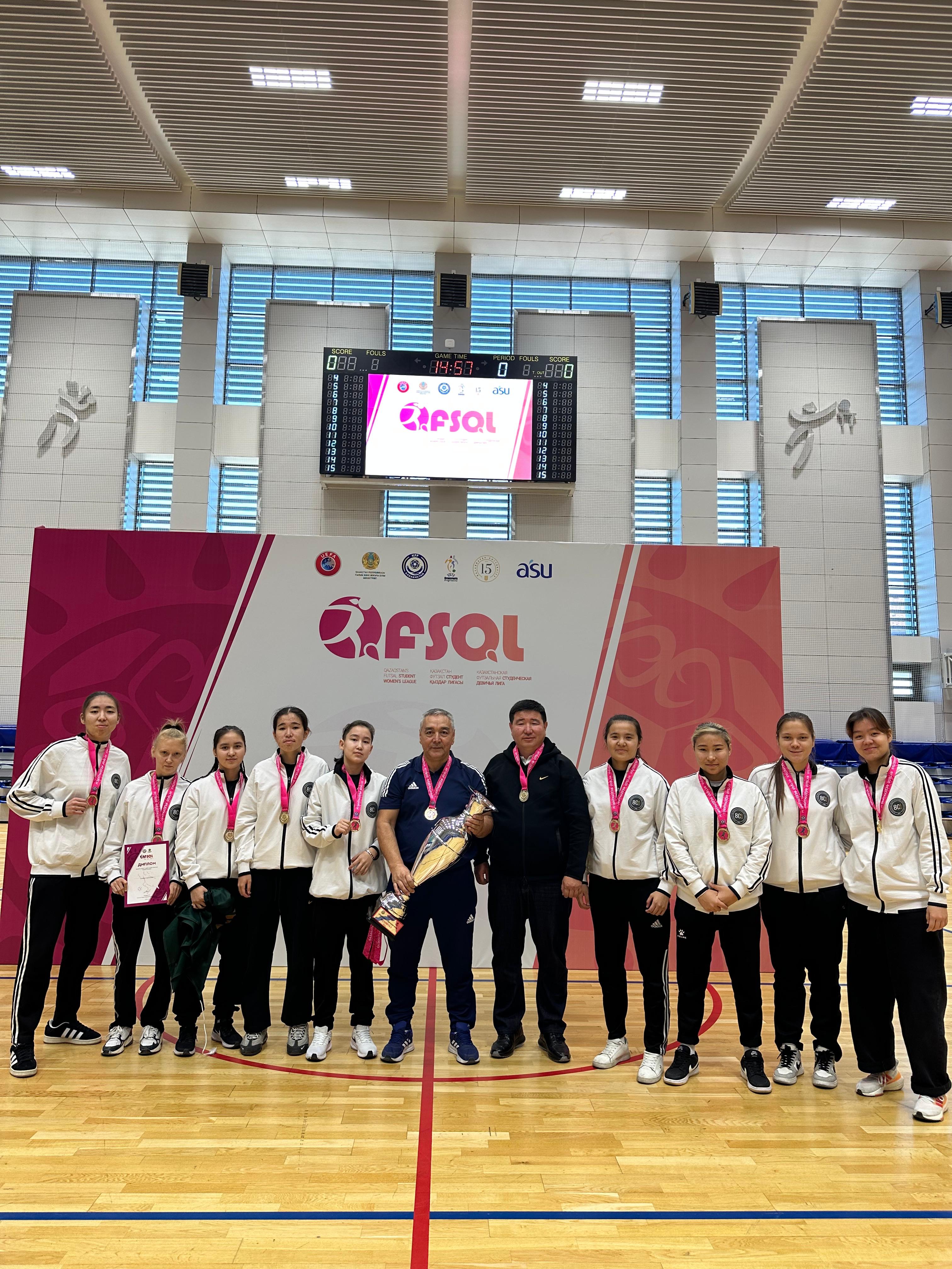 Прошла казахстанская студенческая женская лига по футзалу (2)