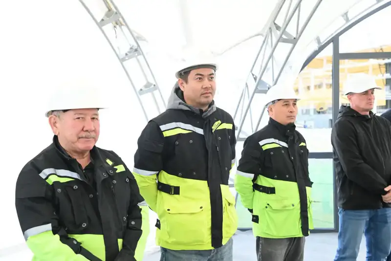 В Кызылорде строится современный медицинский центр (2)