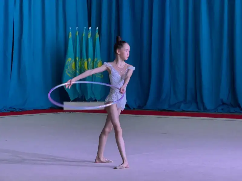 В Астане стартовал турнир Grand Prix Alem по художественной гимнастике (9)