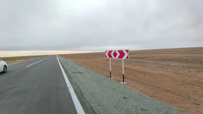 60 километров автодороги республиканского значения вблизи Шалкара введены в эксплуатацию (2)