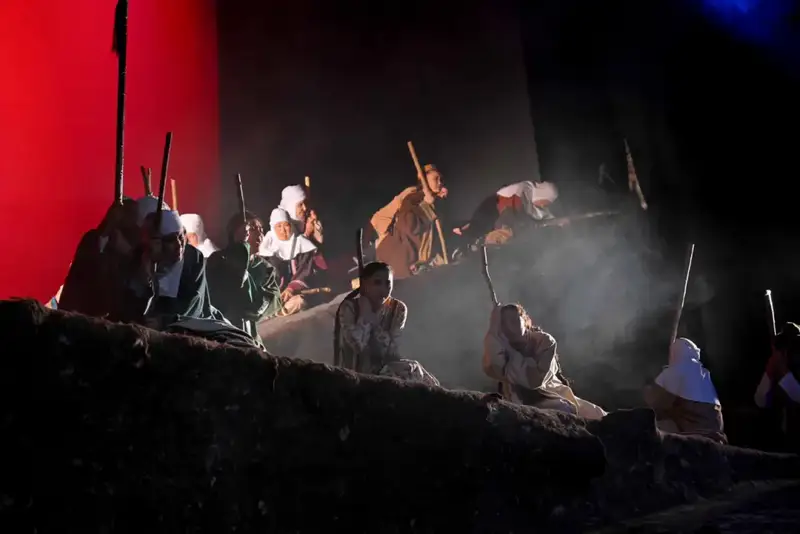 В Кызылорде показали спектакль «Абай айтқан «Еңлік-Кебек» (6)