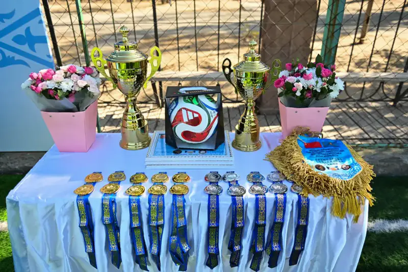 Товарищеский матч между таможенными службами Казахстана и Китая прошёл в городе Нуркент (2)