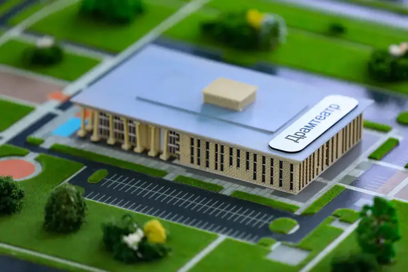 В Актобе началось строительство трёх масштабных объектов — драматического театра, стадиона и спортивного комплекса (6)