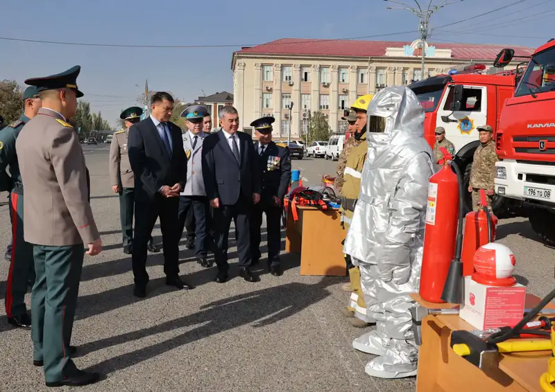 В Жамбылской области отметили День спасателя (6)