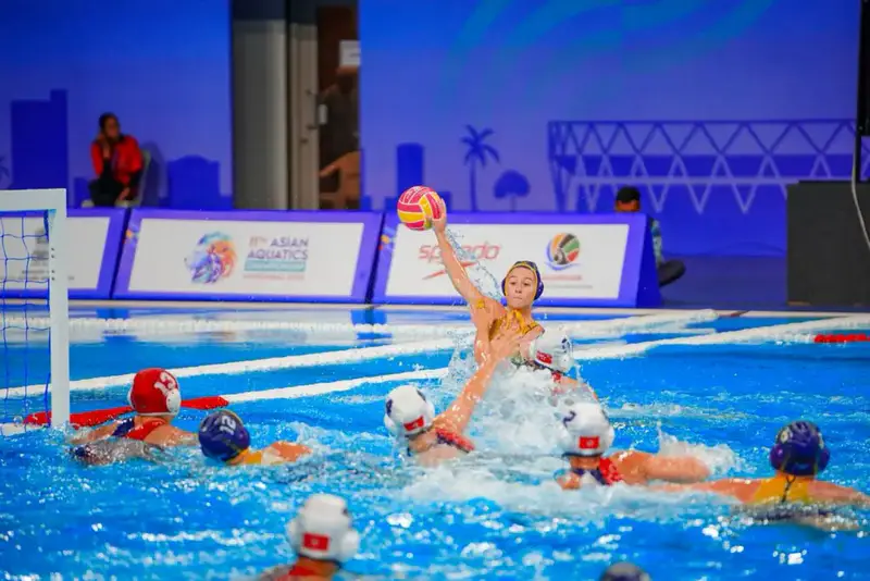 Женская сборная Казахстана по водному поло выиграла «бронзу» чемпионата Азии (3)