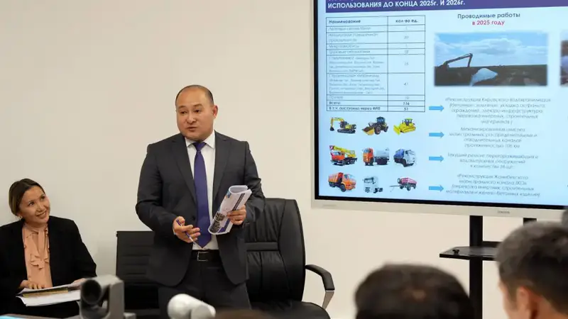 Западный Казахстан: очищено 100 км каналов Астане