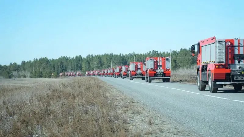 ГЛПР «Ертіс орманы» и «Семей орманы» оснащены новой пожарной техникой (10)