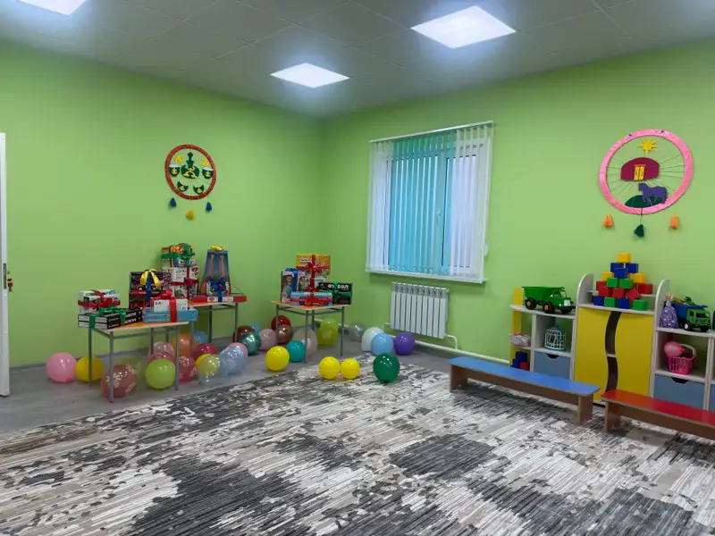 В селе Дайындык Аккайынского района открыли три новых социальных объекта (4)