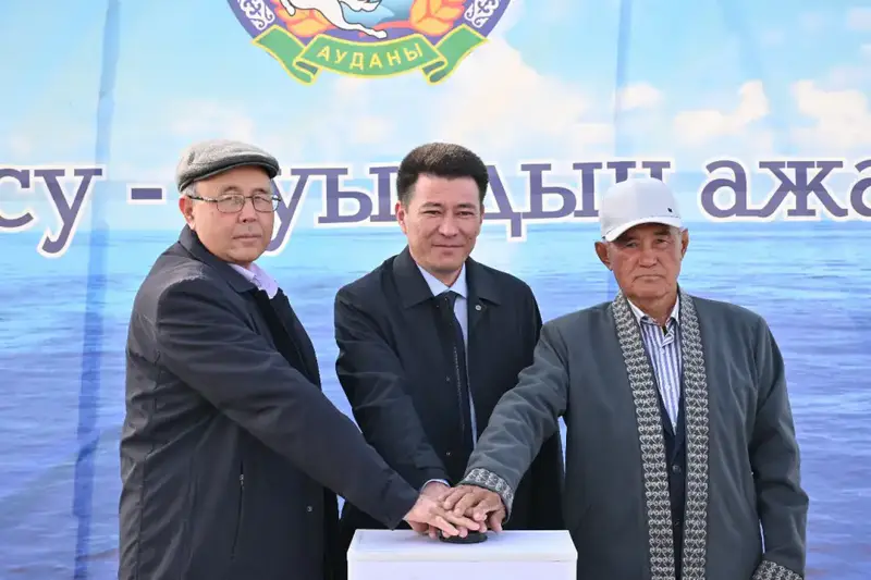 Жителям двух сёл района Т. Рыскулова обеспечили доступ к чистой питьевой воде (6)