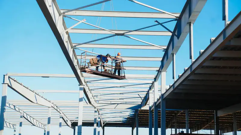 В области Абай активно ведется строительство крупного мясокомбината (5)