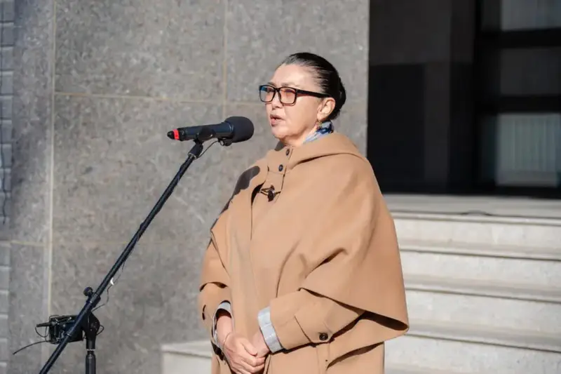 Открытие мемориальной доски Акима Тарази в Астане Астане