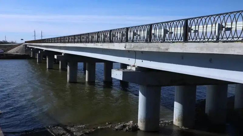 В Карагандинской области открыли новый мост через Нуру (5)