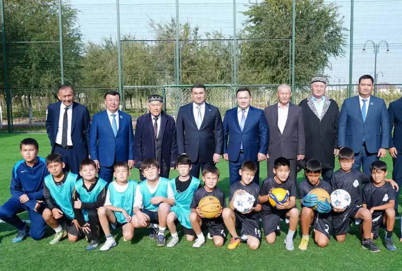 В ТУРКЕСТАНЕ ПРОШЛА КАПИТАЛЬНАЯ РЕКОНСТРУКЦИЯ ПАРКА «ПАРАСАТ» (6)