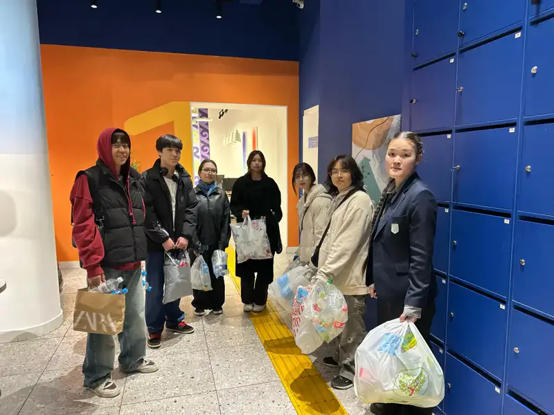 Вместе за чистоту! Молодежь Ауэзовского района запускает «Plastic Hunt» в рамках республиканской акции «Таза Қазақстан»! (4)