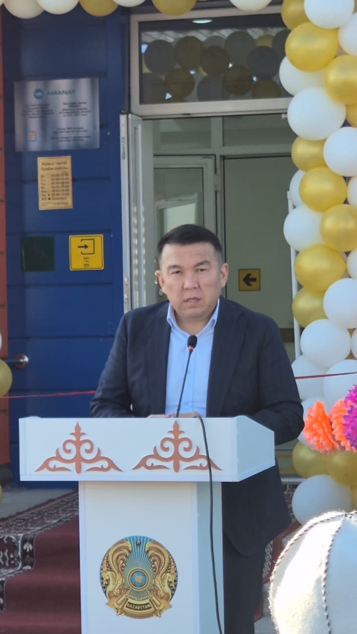 В Алматинской области на возвращённые активы построен новый ФАП (2)