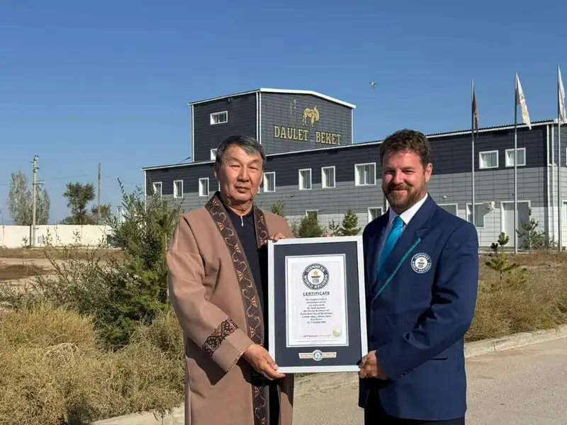 Введение каравана из тысячи верблюдов в Книгу рекордов Гиннесса: новый этап в развитии туризма и культуры Алматинской области Астане