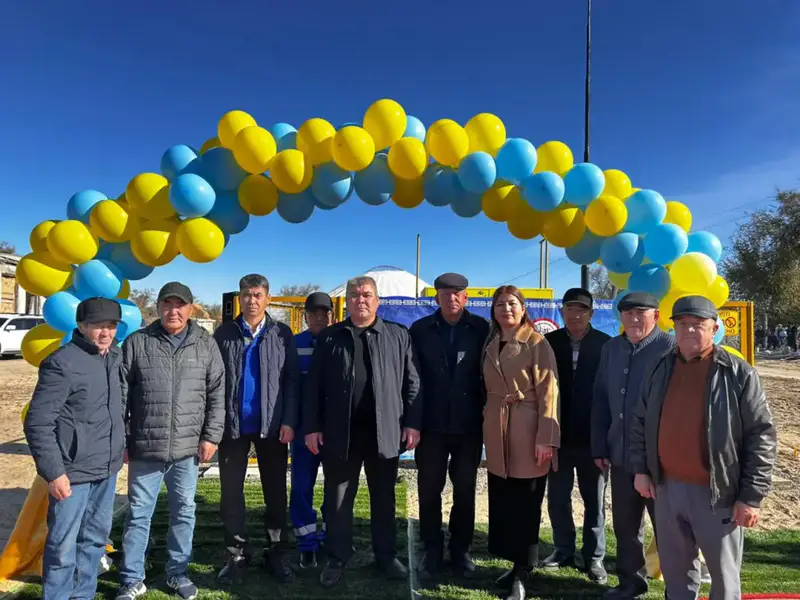 Подключение газа в села Ащысай и Сабындыколя Мугалжарского района Астане