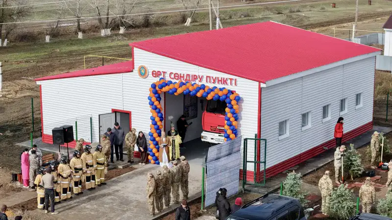 В ЗКО Глава МЧС открыл новый ДПФ «Ауыл құтқарушылары» (3)