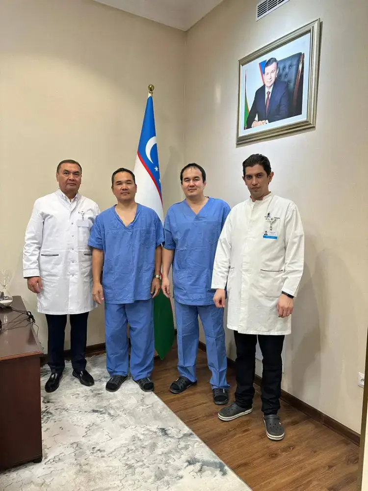 Хирурги Казахстана провели 17 операций в Узбекистане и провели мастер-классы для местных специалистов Астане